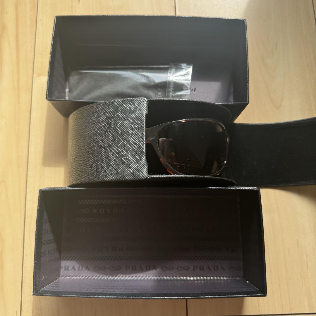 PRADA プラダ サングラス spr14g 完品・極美品 ブラウン　正規品