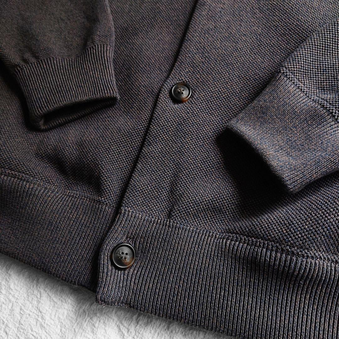 『crepuscule × BEAMS T 別注 カノコ カーディガン ニット』