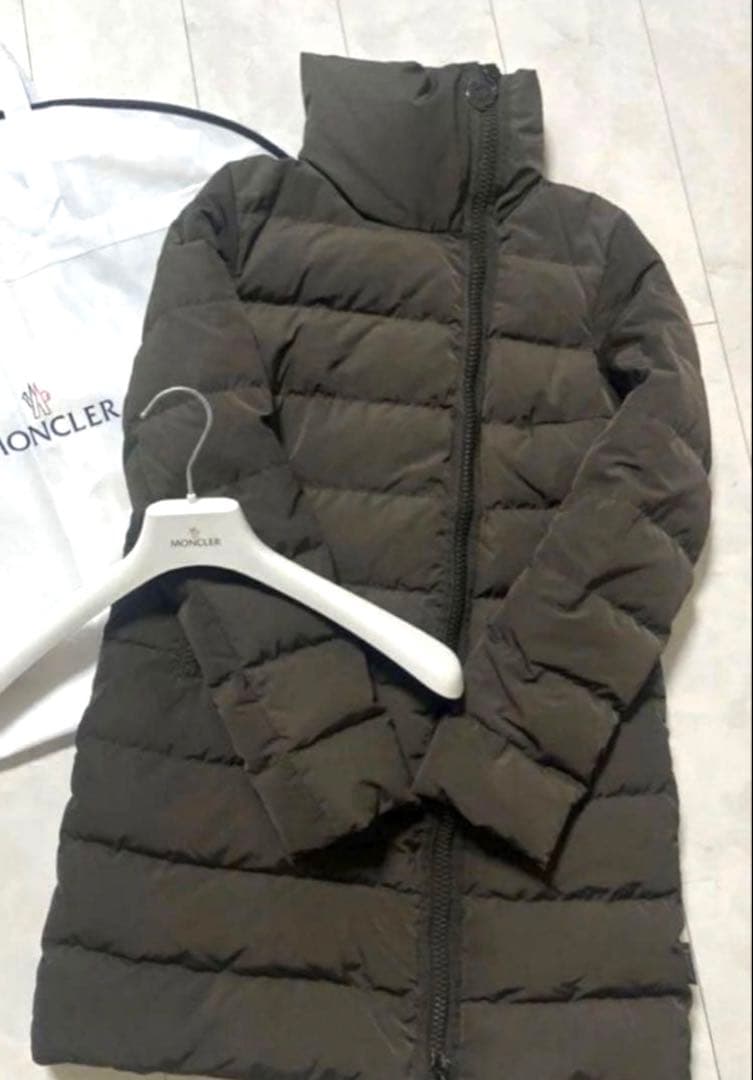 MONCLER ダウンジャケット 美品！！ダークグレー カーキ　ジェルボアール