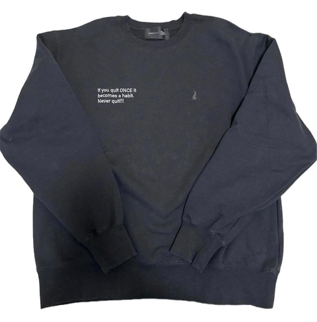 FR2GOLF ゴルフ サークルロゴスウェットLサイズ