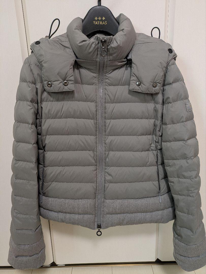 【美品）】TATRAS グレー ダウンジャケット