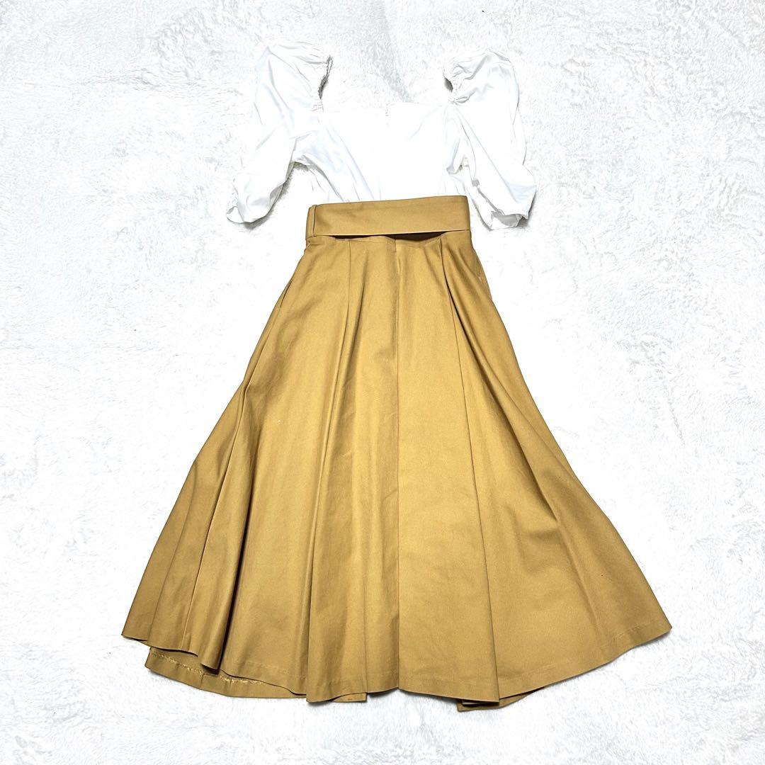 【✨美品✨】eimy istoire コンビワンピース　半袖