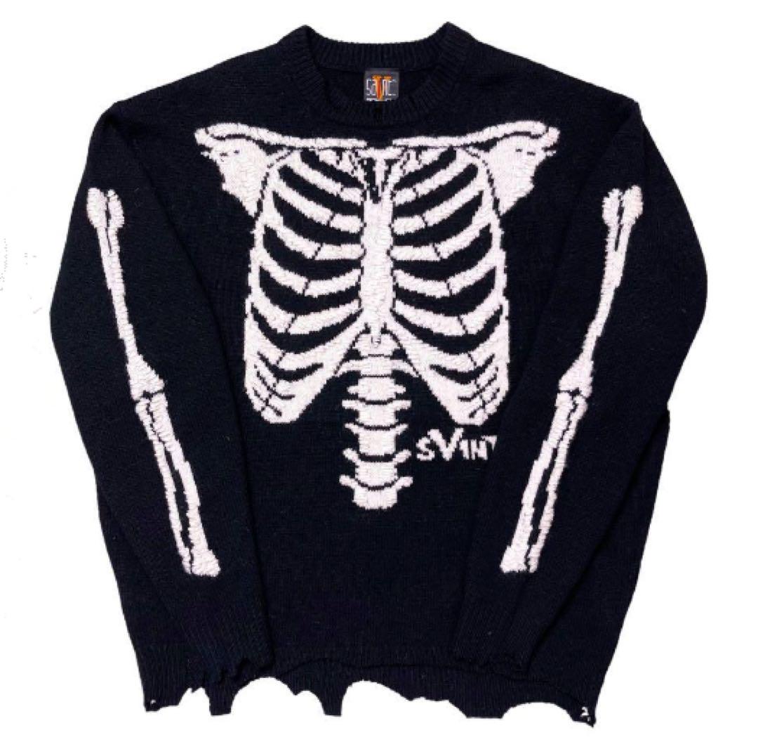 SAINT MICHAEL VLONE WOOL SWEATER