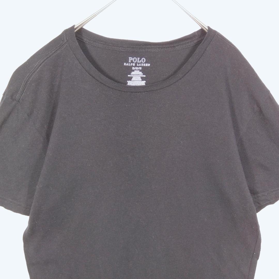 Ralph Lauren ブラック Tシャツ 無地　M