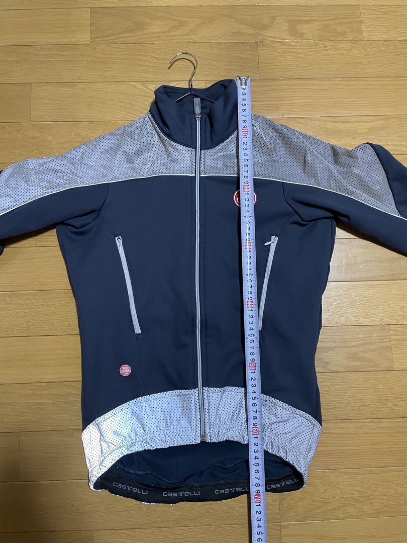 カステリ CASTELLI Mortirolo reflex Sサイズ 裏起毛