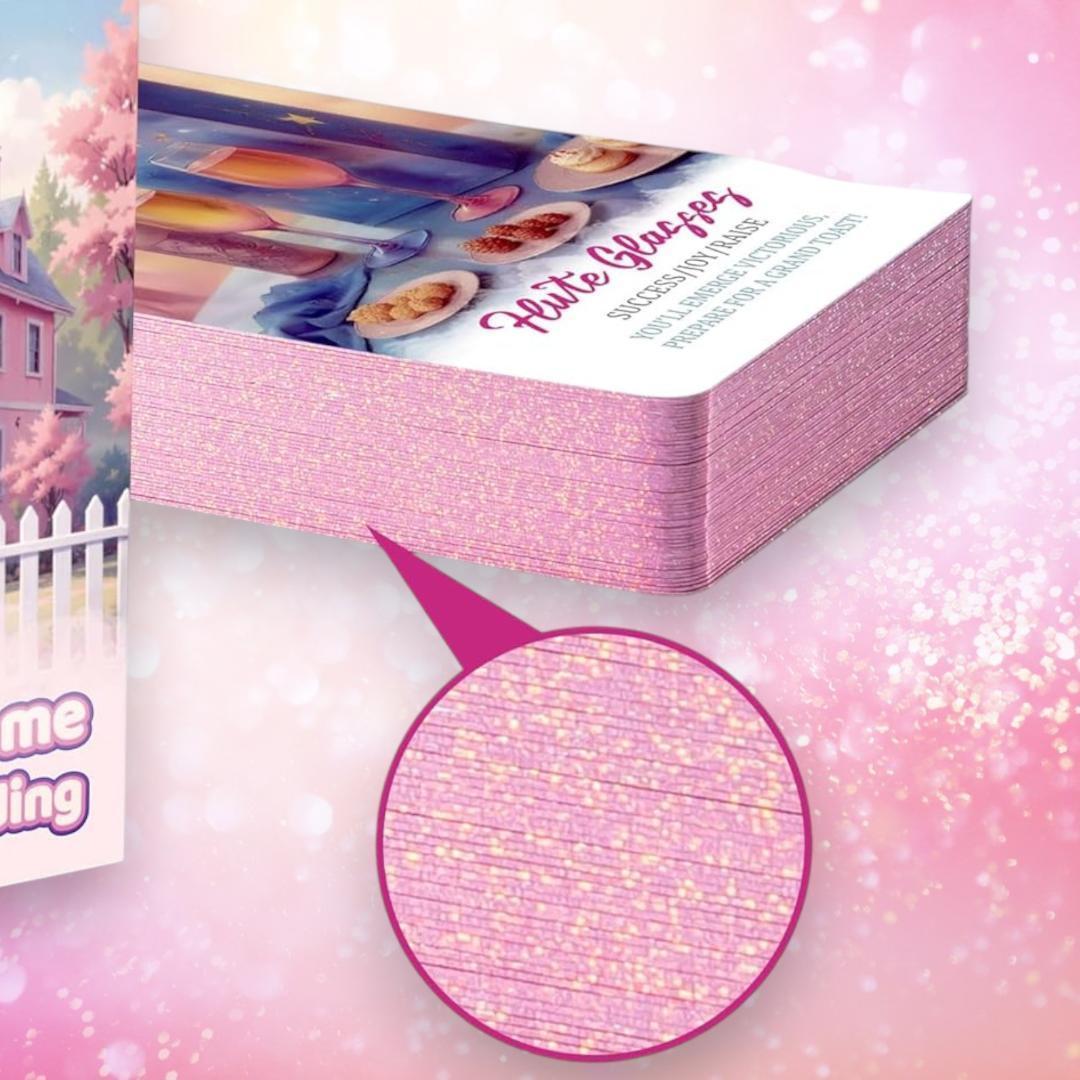 【正規品オラクルカード】夢可愛い✨ピンクエッジ✨家がテーマの女子力溢れるデッキ 正規品オラクルカード】夢可愛い✨ピンクエッジ✨家がテーマの