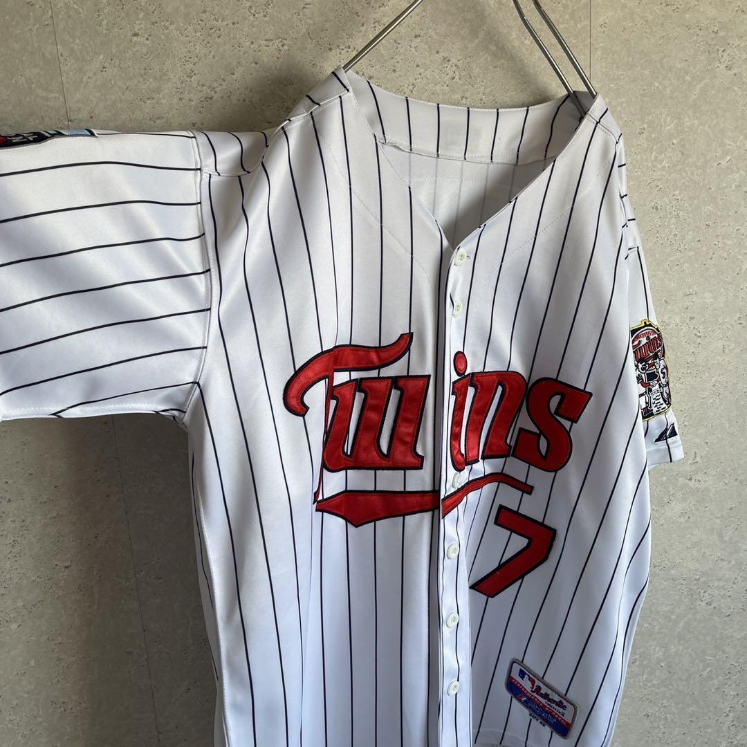 MLB ミネソタツインズ ベースボールシャツ レプリカユニフォーム ジョー