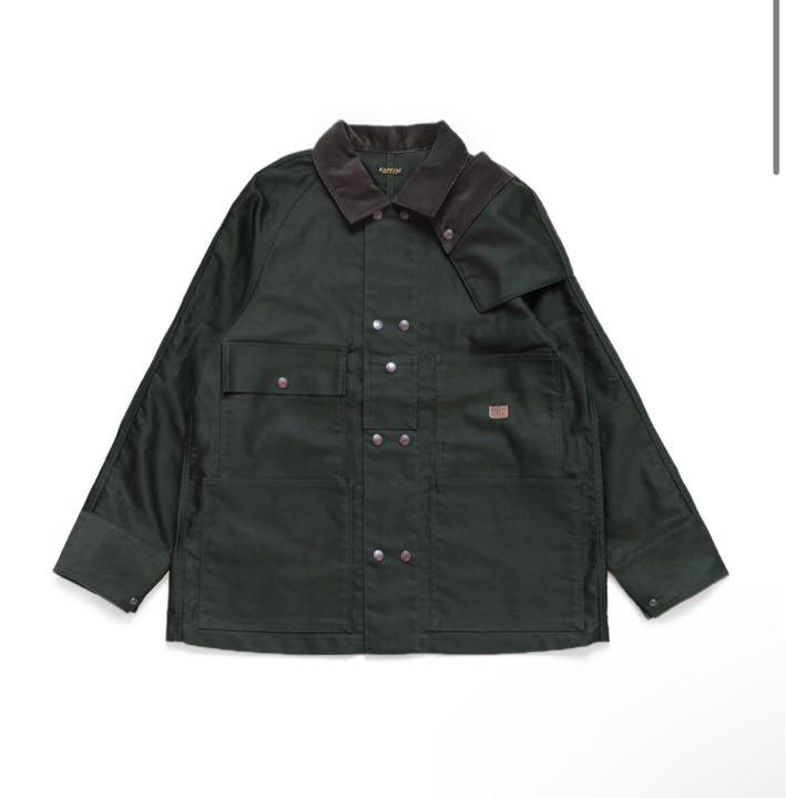 kapital モールスキン　　プロペラカバーオール(カーキ, size2)