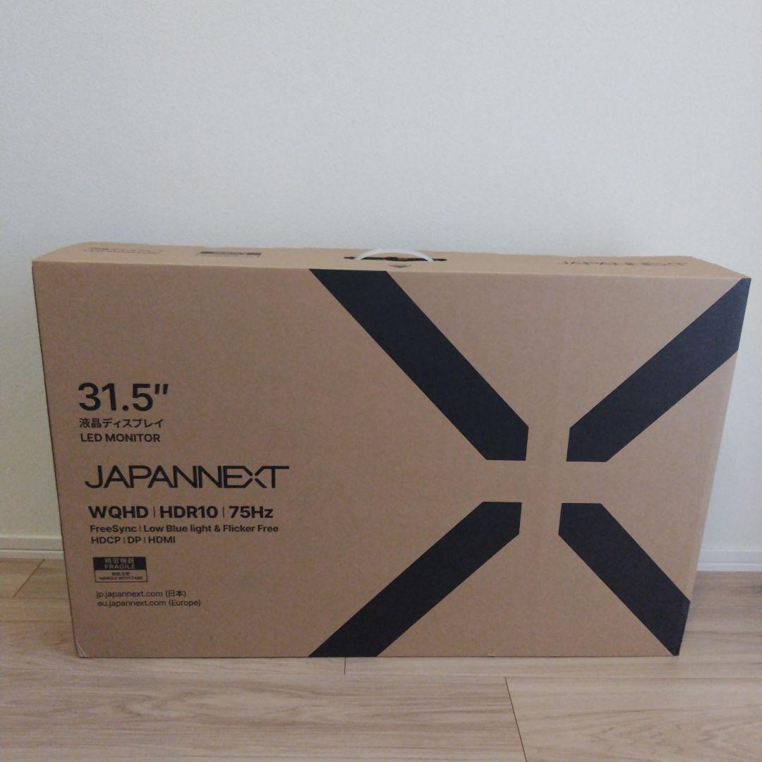 JAPANNEXT 31.5インチ モニター JN-IPS3150WQHDR