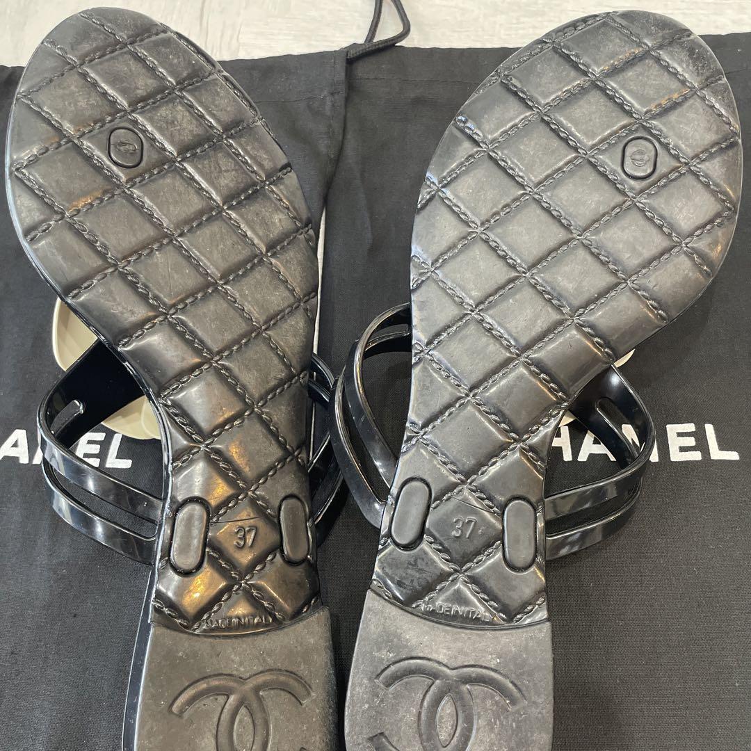 CHANEL サンダル 37 靴