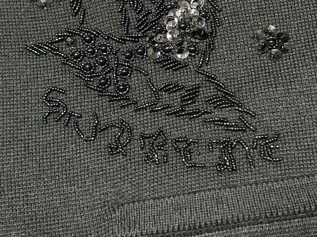トップス Supreme 23SS Beaded Applique Cardigan