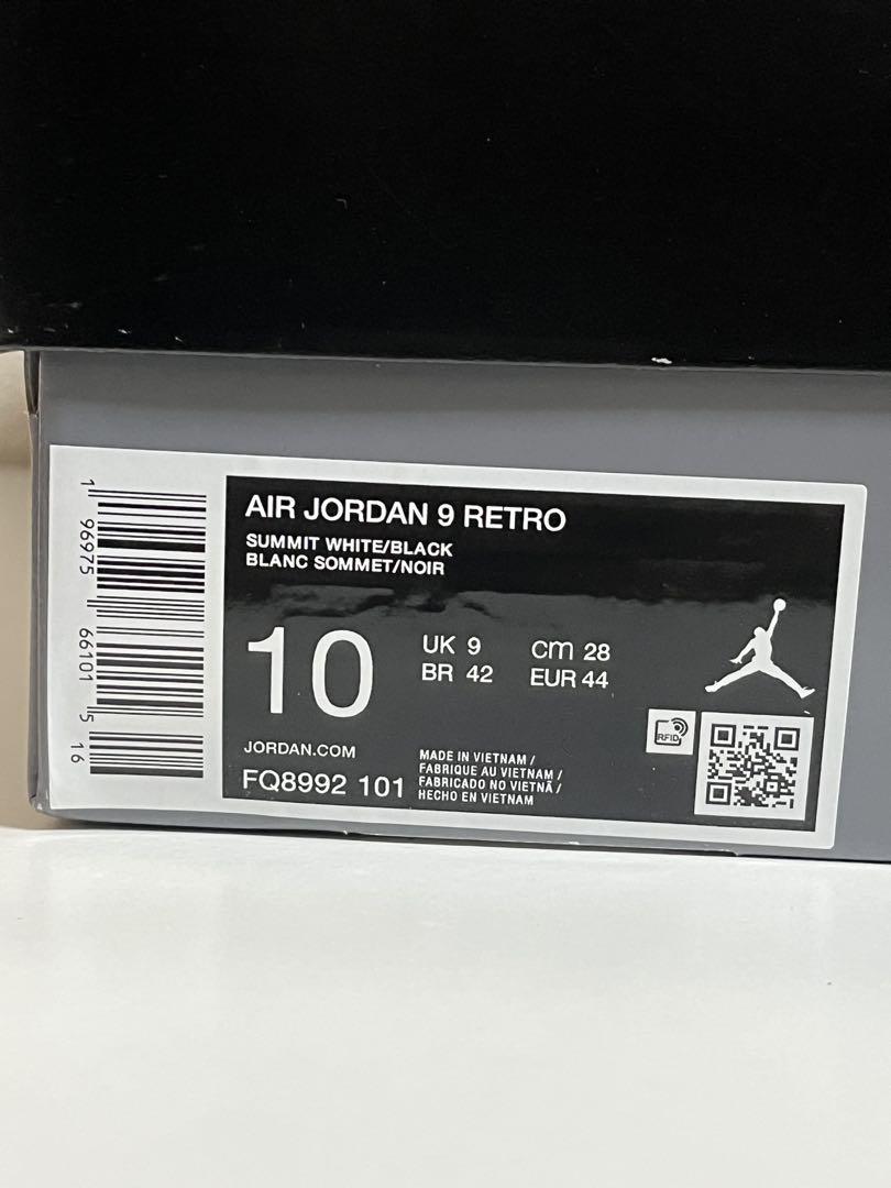 靴 AIR JORDAN 9 RETRO