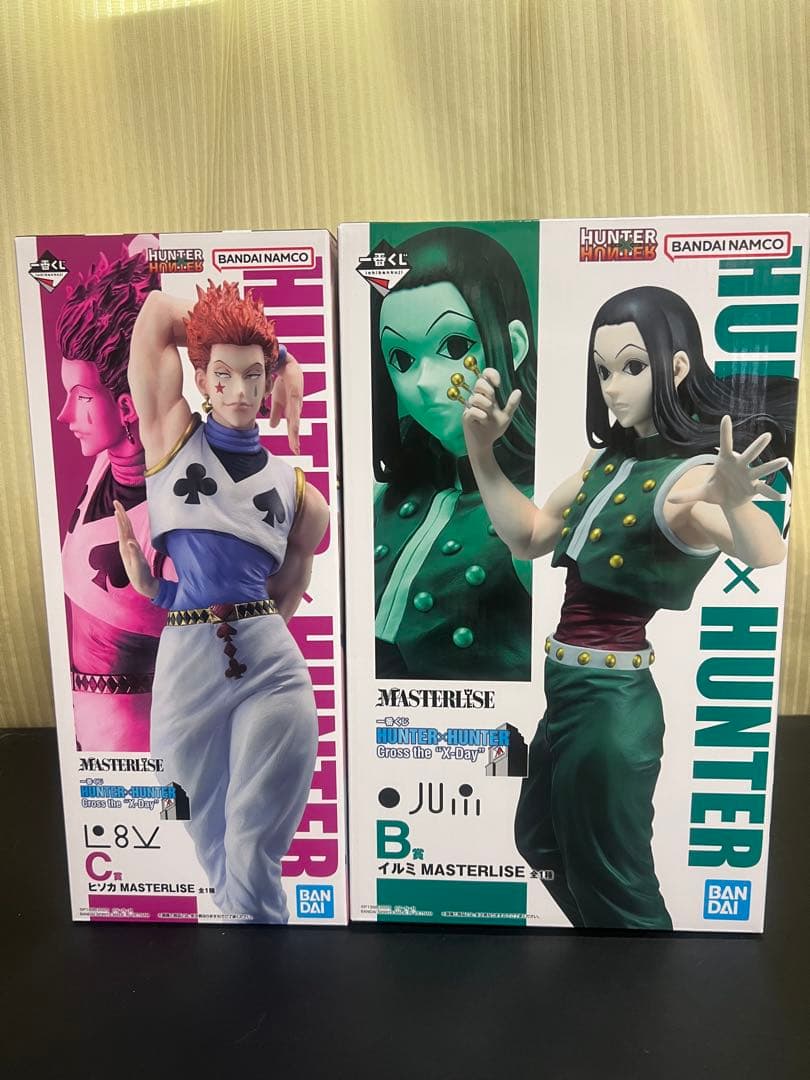 一番くじ　HUNTER×HUNTER B賞イルミ　C賞ヒソカ　2点セット