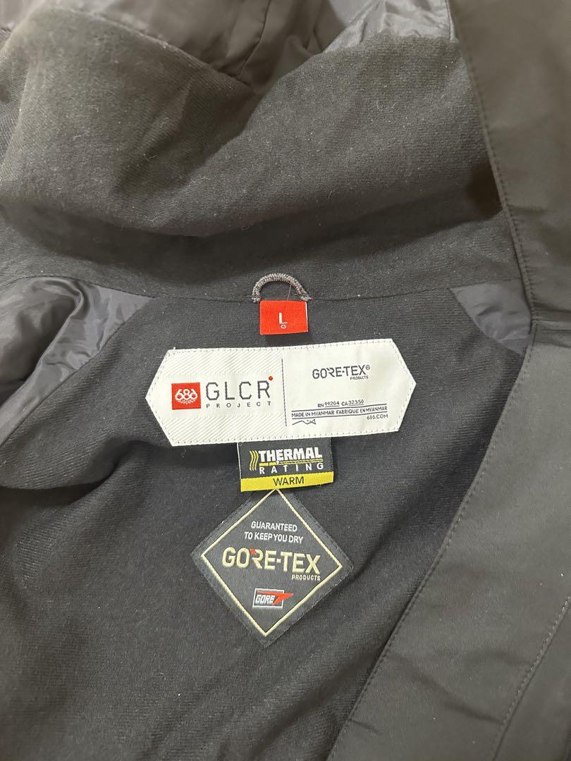 686 GORE-TEX ブラック スノーボードウェアセット