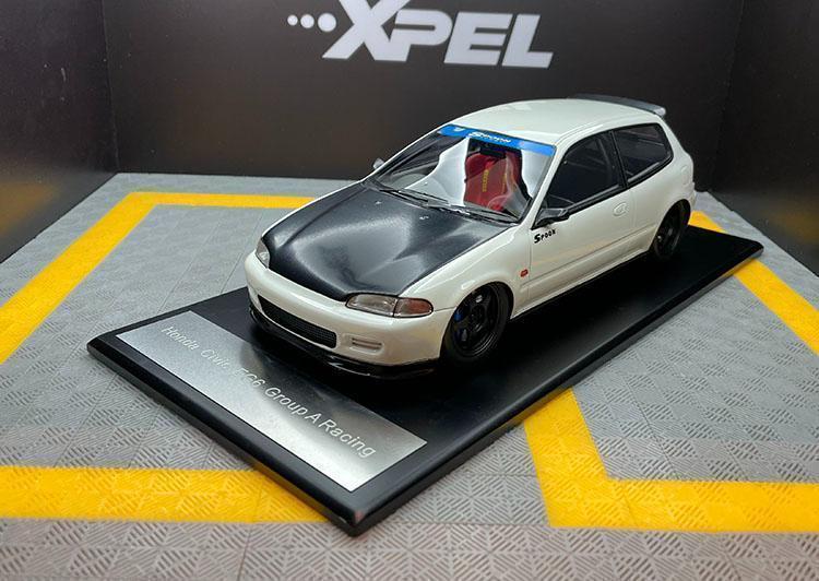 ミニカー 1/18 ホンダ シビック EG6 Group ホワイト ミニカー 1/18 ホンダ シビック EG6 Group ホワイト - おもちゃ