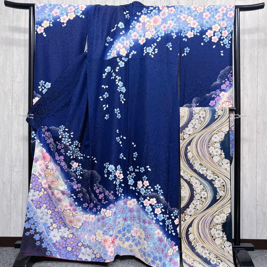 振袖と帯のセット 金通しの流れる様な桜の振袖 着物 振袖 - ramgarhiaenggworks.com 振袖と帯のセット 金通しの流れる様な桜の振袖 着物 振袖 - ramgarhiaenggworks.com