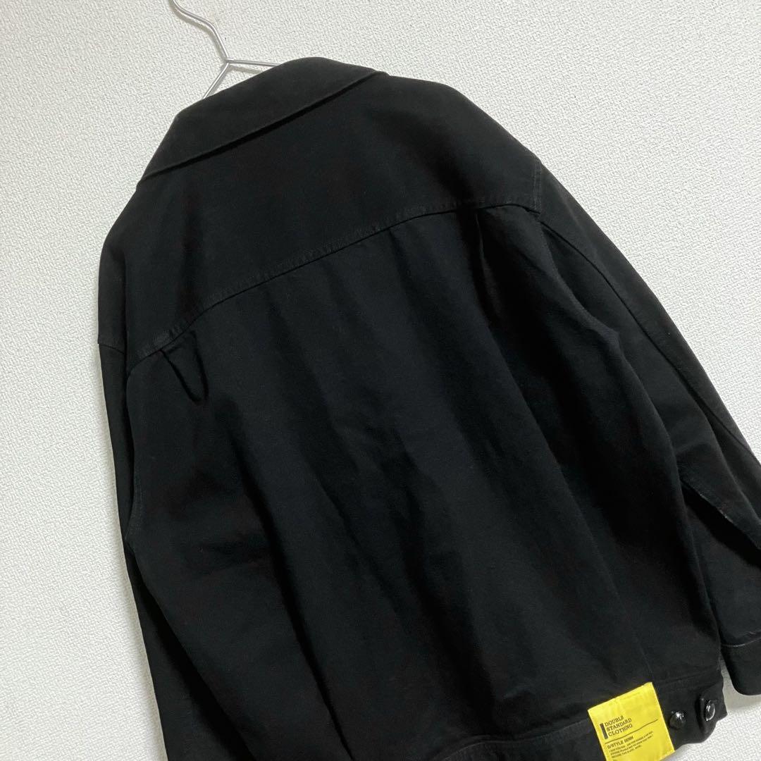 d/him Black Denim Tracker Jacket 48 ブラック