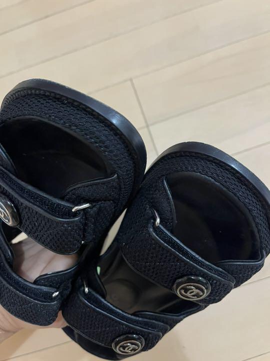 CHANEL スポーツサンダル  35 美品】CHANEL シャネル スポーツサンダル サイズ35 - メルカリ