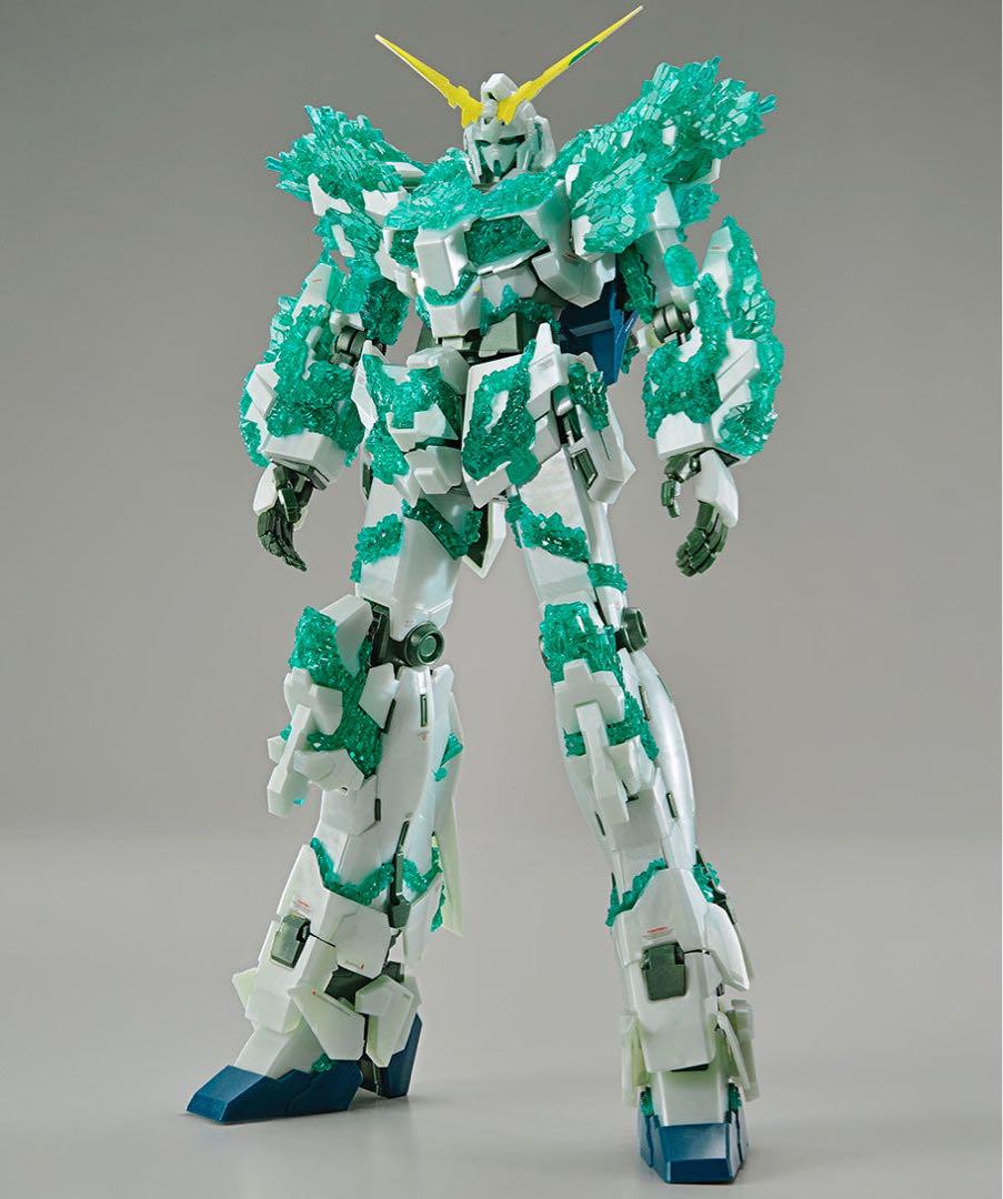 MG ユニコーンガンダム(光の結晶体) ガンダムベース東京限定　他2体