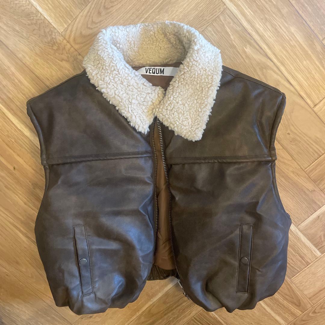 EMODA VEQUM PUFFER COMPACT VEST Fサイズ SIZE EMODA
