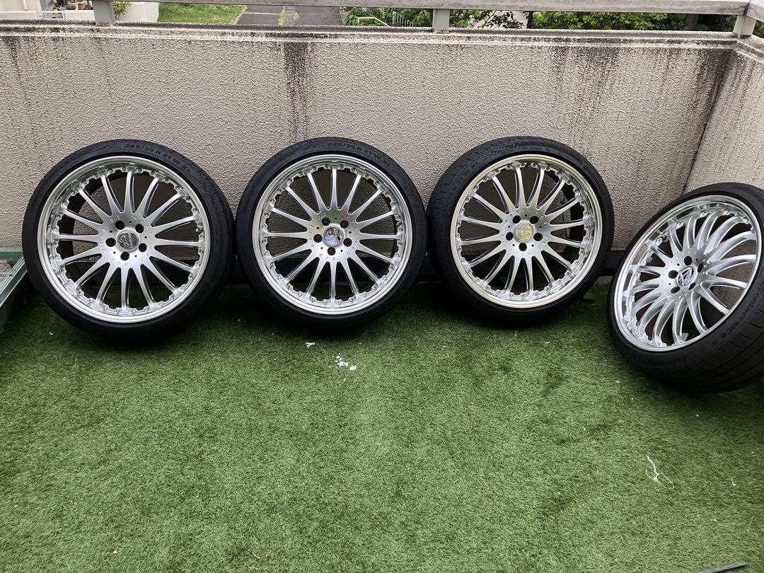 美品！格安！21インチカールソン1/16RSR 114.3 5h 9j+35