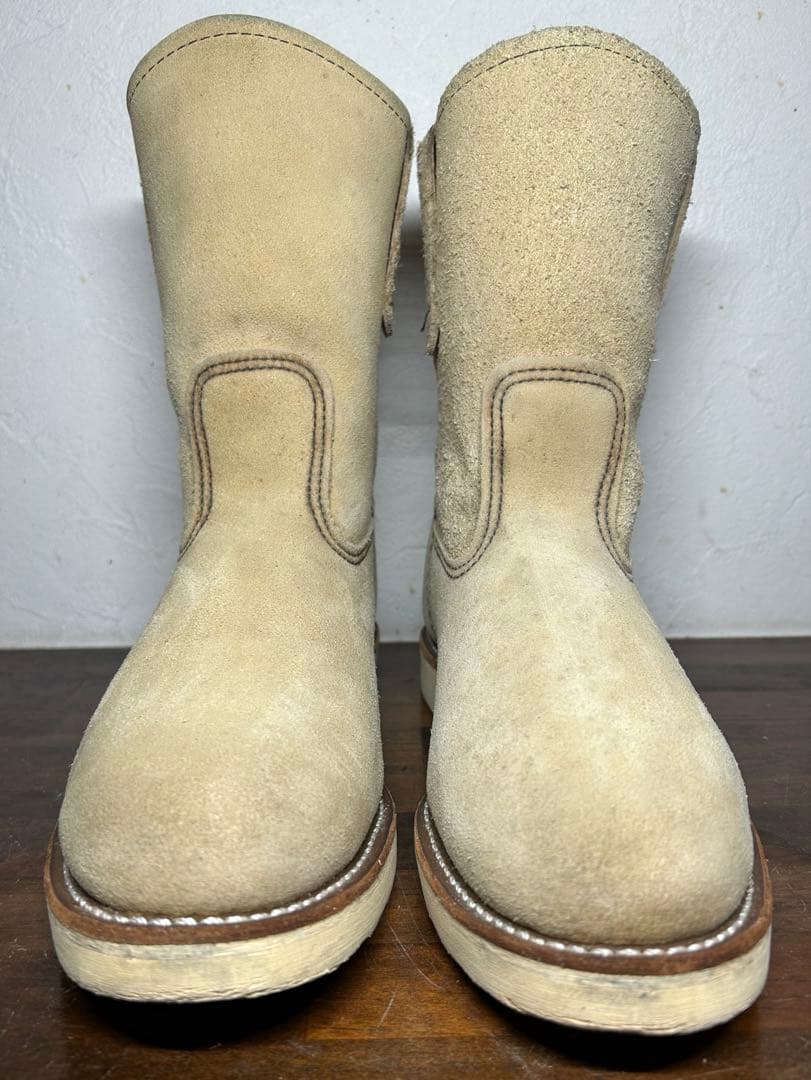 REDWING レッドウィング 8168　ペコス　スエード　ラフアウト　9E
