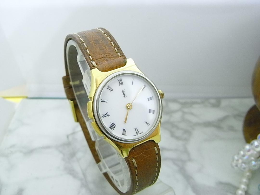 爆買いHOT イブ YSL MADE IN FRANCE レディース ウォッチ jybNG-m60984002404 サンローラン NEW新品