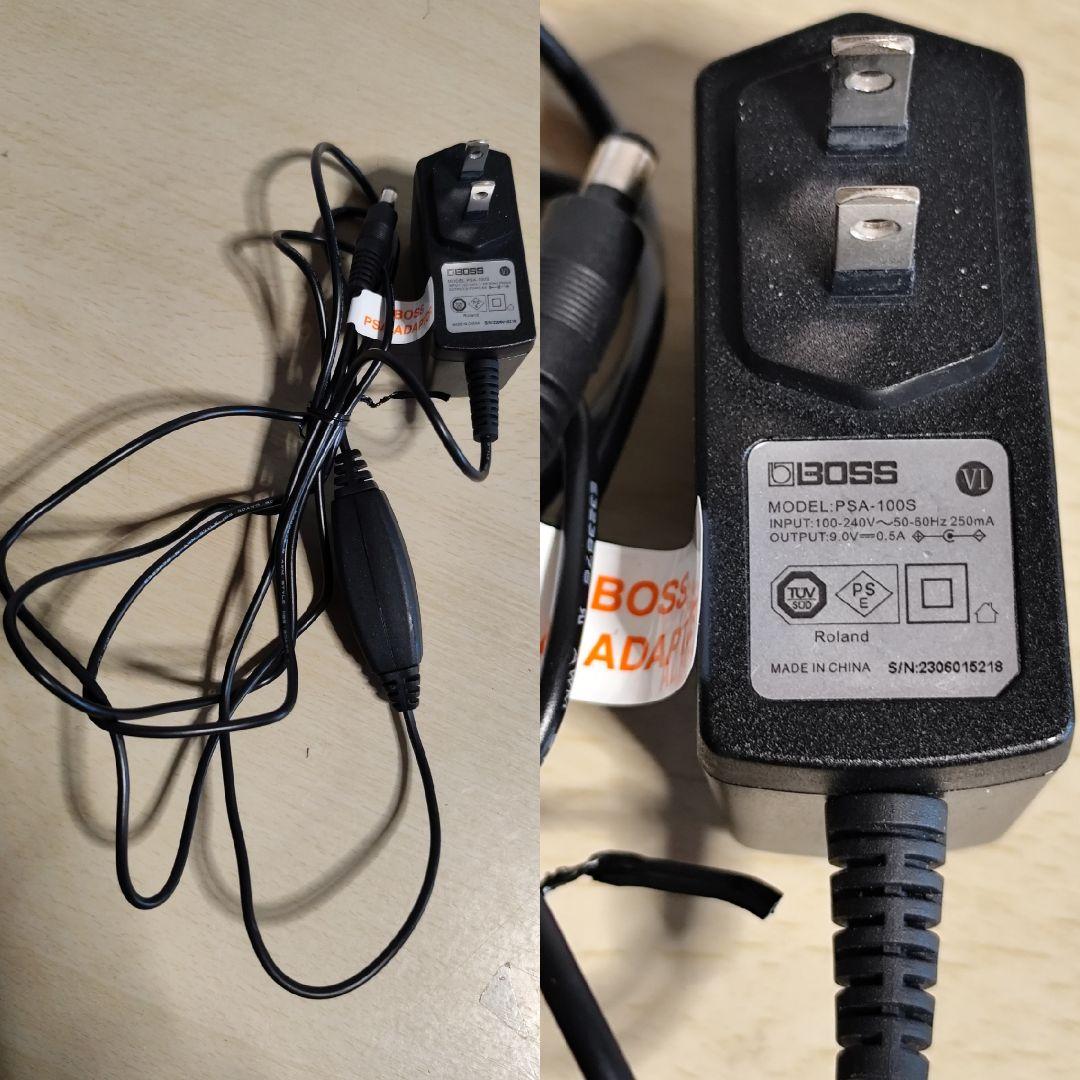 完動品！acアダプターセット　【美品】BOSS GT-10 マルチエフェクター BOSS GT-10 ギターエフェクター ACアダプター付き マルチ