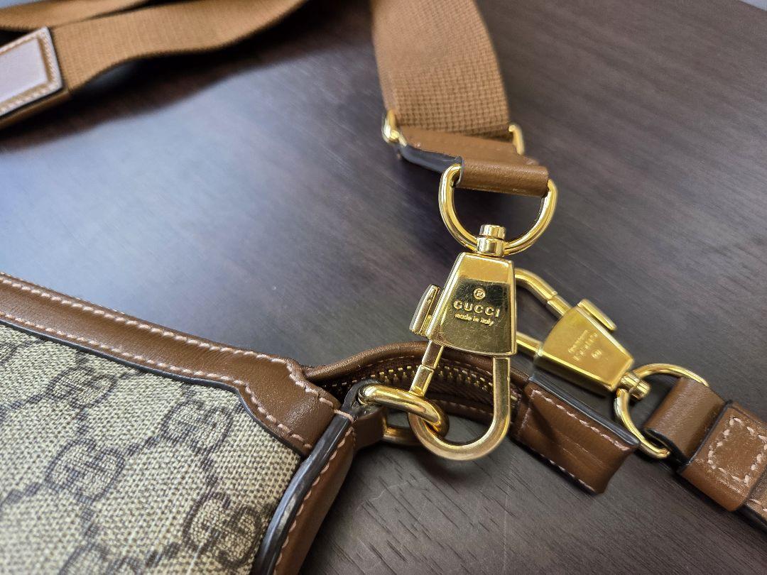 GUCCI インターロッキングG メッセンジャーバッグ