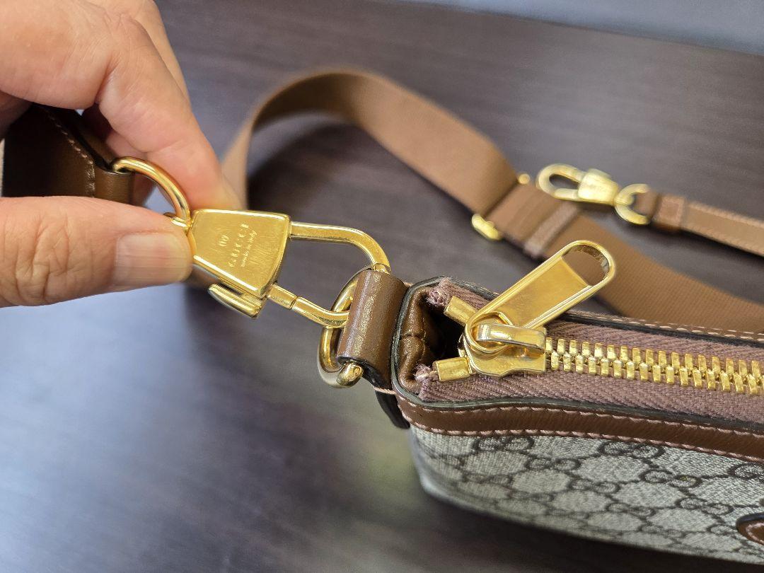GUCCI インターロッキングG メッセンジャーバッグ