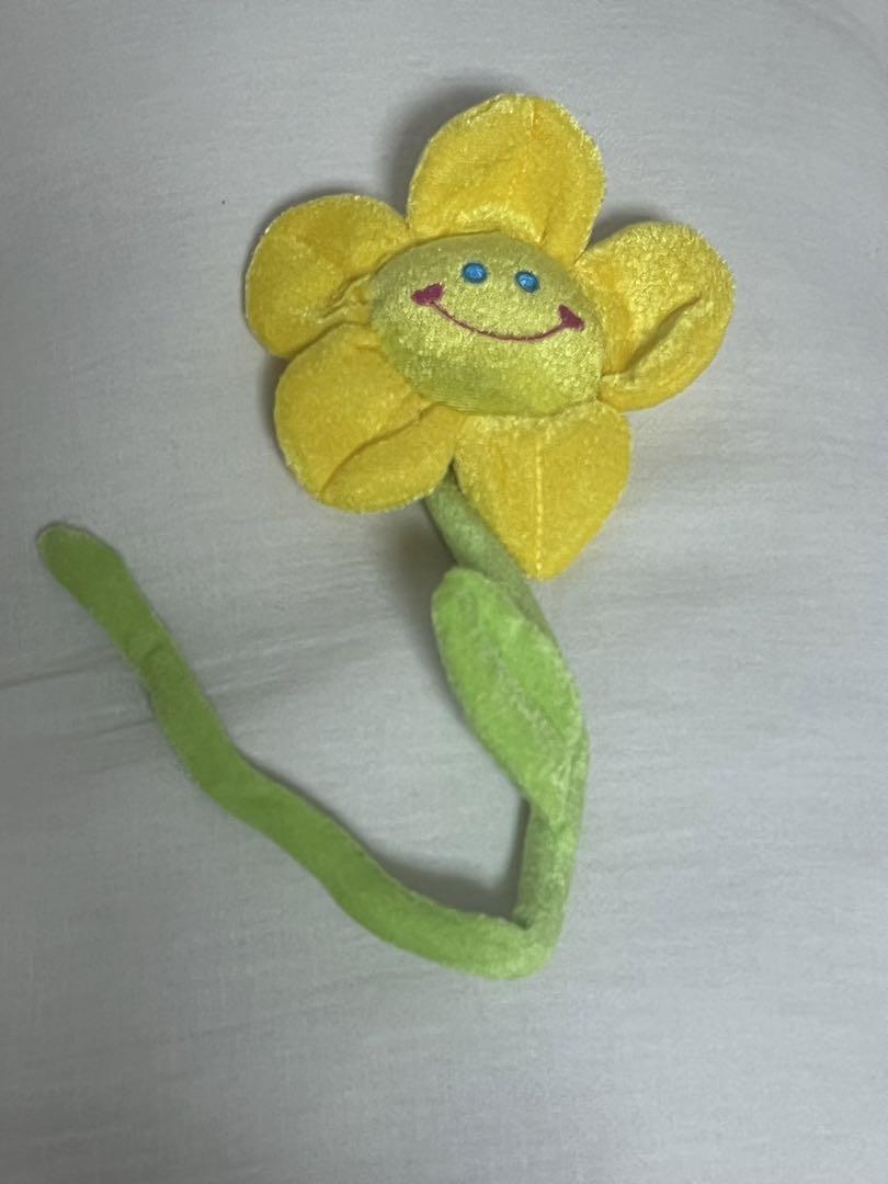 ぬいぐるみ スマイルフラワー ピンク 枯れない 花束 推し花 推し