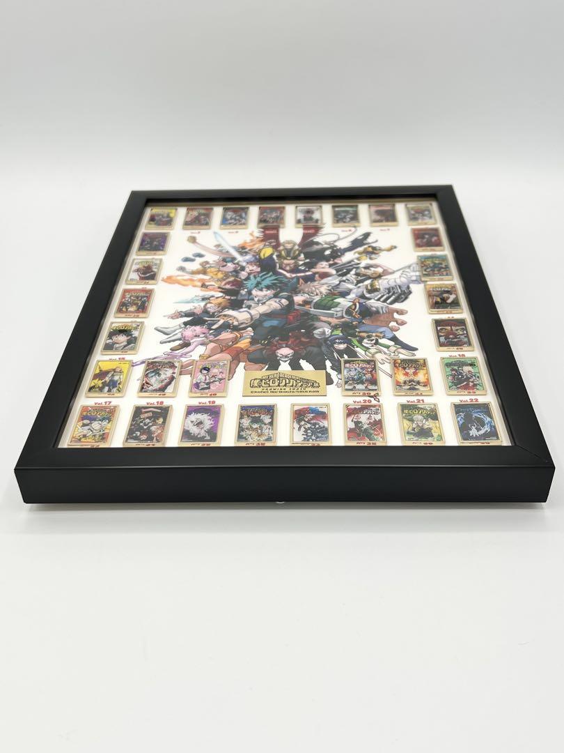 ヒロアカ展展 DRAWING SMASH 額装ピンズセット（JC1～30巻