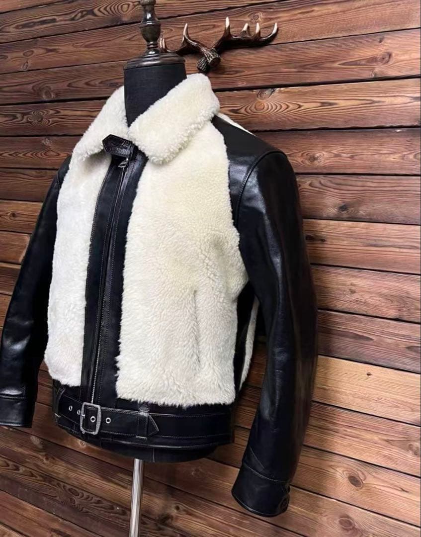 別注品 グリズリージャケット 熊ジャン 茶芯ホースハイド オリジナル XL 別注品 グリズリージャケット 熊ジャン 茶芯ホースハイド オリジナル XL