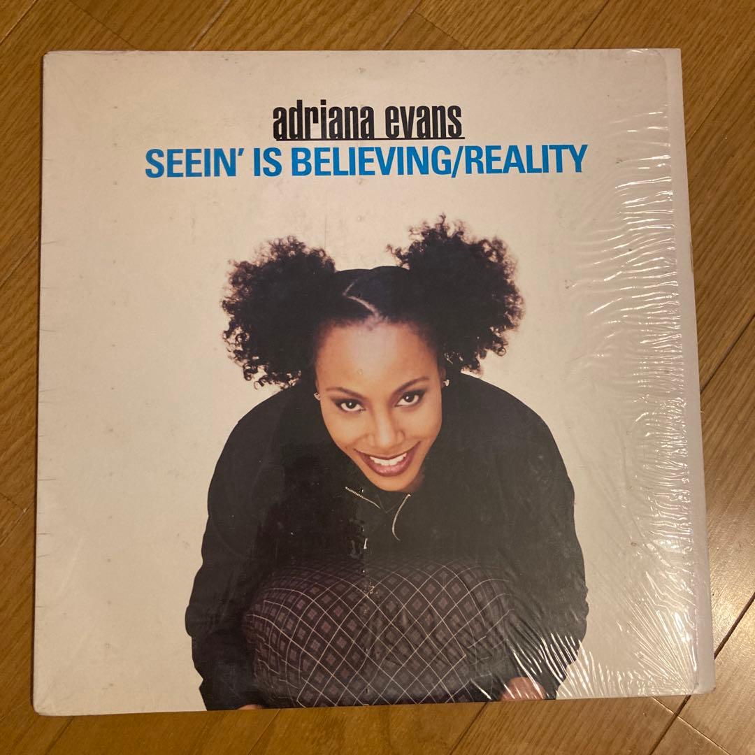Adriana Evans Seeing Is Believing レコード 12' adriana evans SEEIN' IS BELIEVING - メルカリ