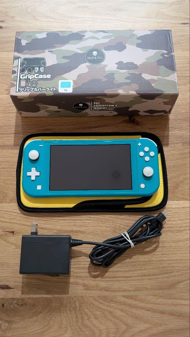 Nintendo Switch Lite ターコイズ 本体（箱無し、充電器〇