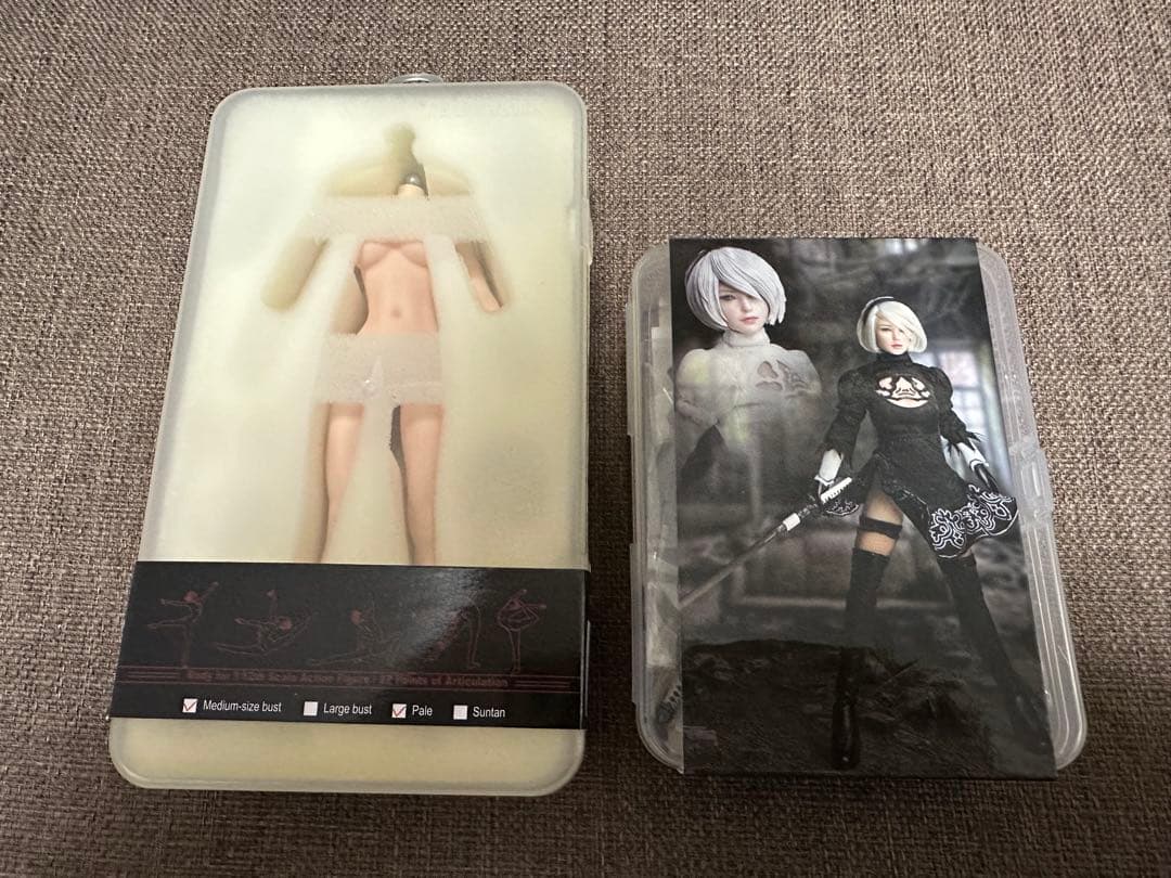 1 12 ニーア 2B風セット 素体ドール付き スーパーフレキシブル
