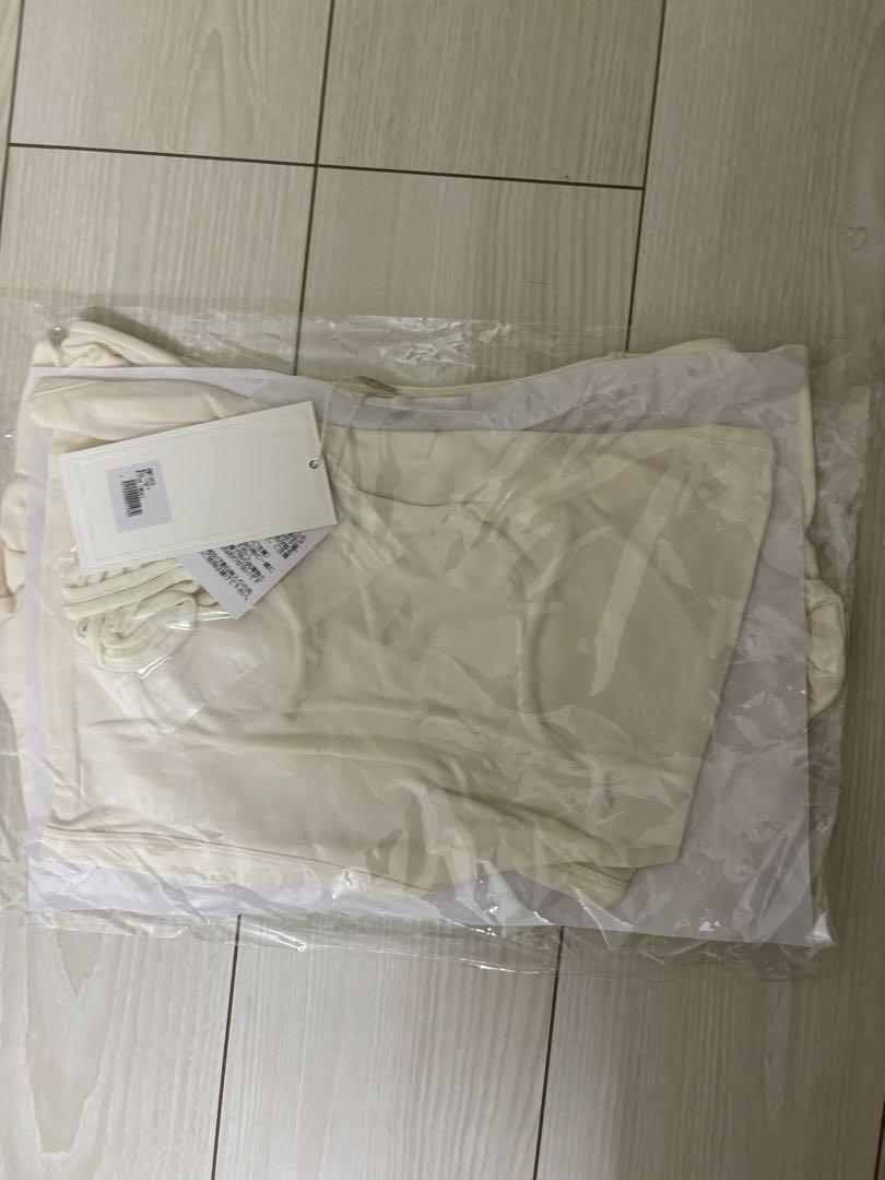 トップス Mary sheer logo tops AM1203