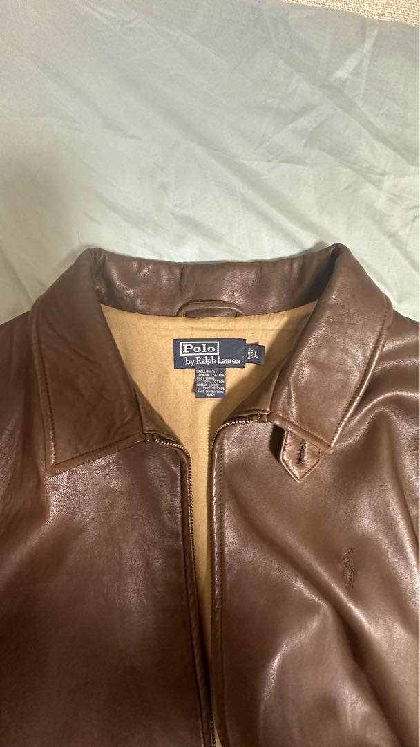 ポロバイラルフローレン　POLO  90's レザージャケット