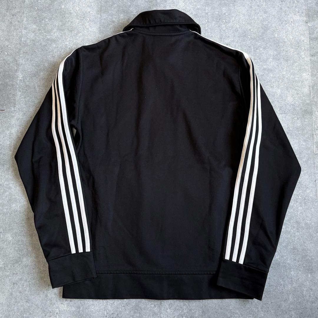 チェリー[美品] adidasアディダス トラックジャケットブラックXL 美品】オールドアディダス トラックジャケット XL ブラック Y2K