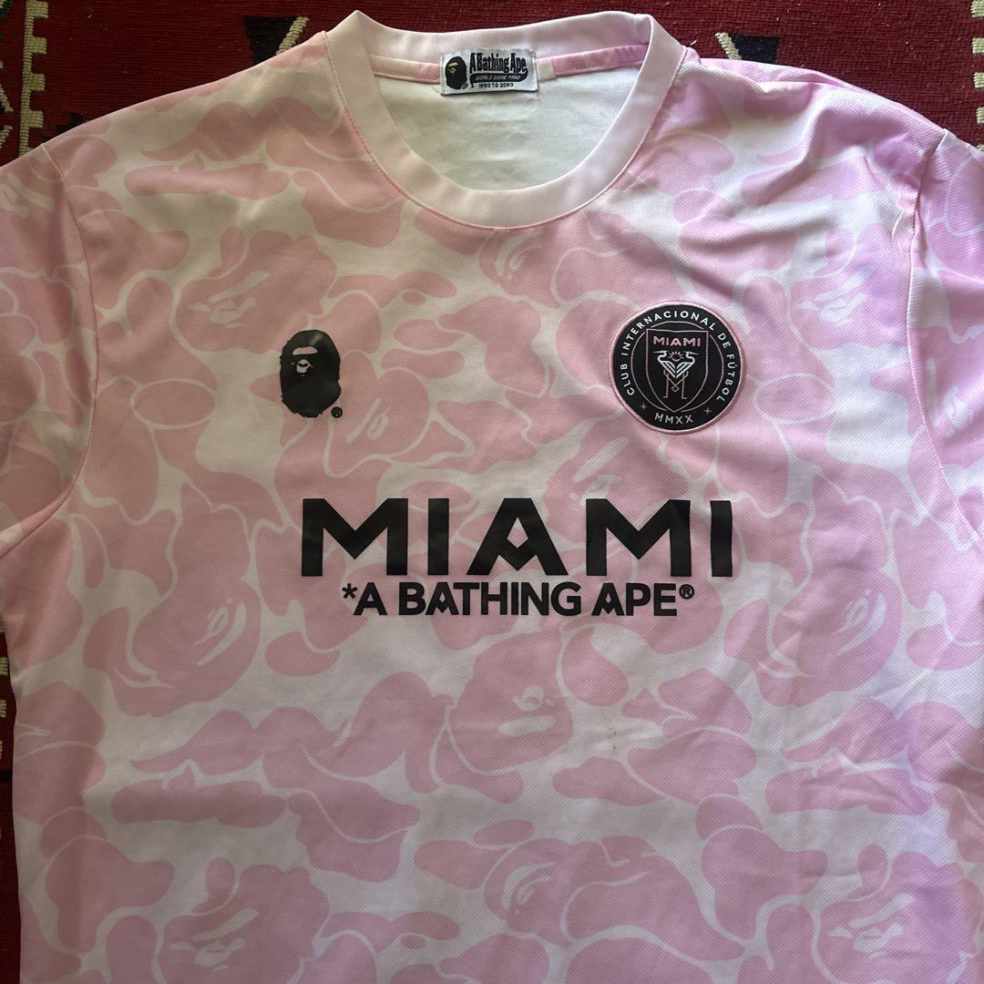 お*読様 A Bathing Ape Miami Tシャツ ピンク