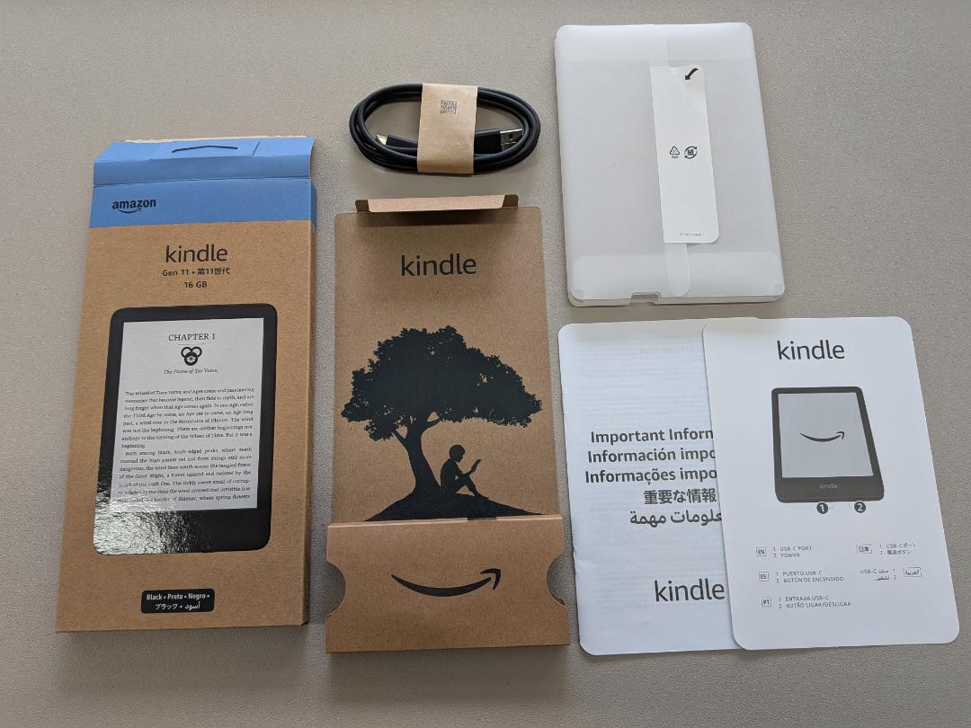 amazon Kindle 第11世代 16GB ブラック 2024年発売モデル 6