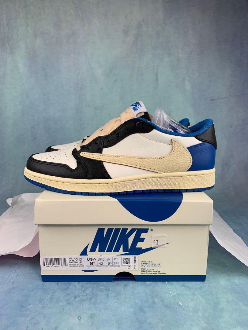 Travis Scott Fragment Air Jordan 1 Low