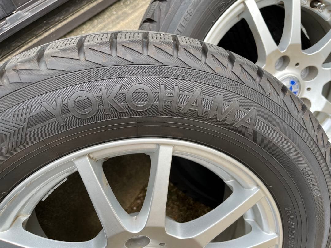 Yokohama 15インチ スタッドレスタイヤ ホイールセット BRIGHTFACE_UK