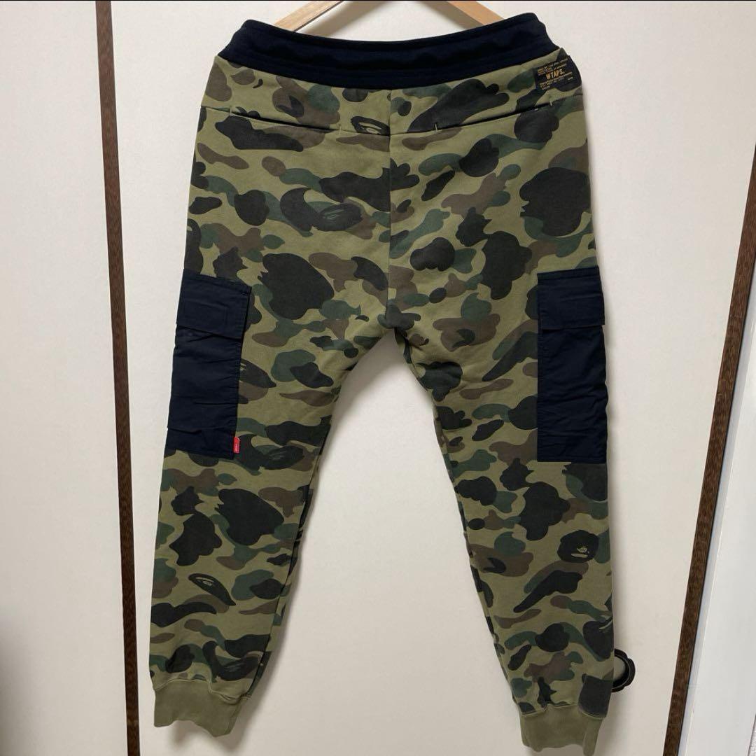 ◆激レア◆ wtaps BAPE スウェット　パンツ　カモフラ　迷彩　03