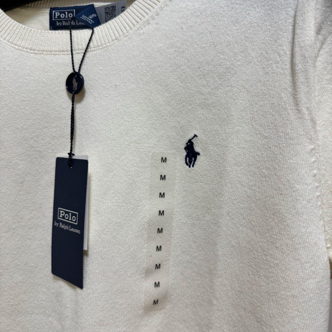 ラルフローレンPolo by Ralph Lauren 半袖ニットセーター M