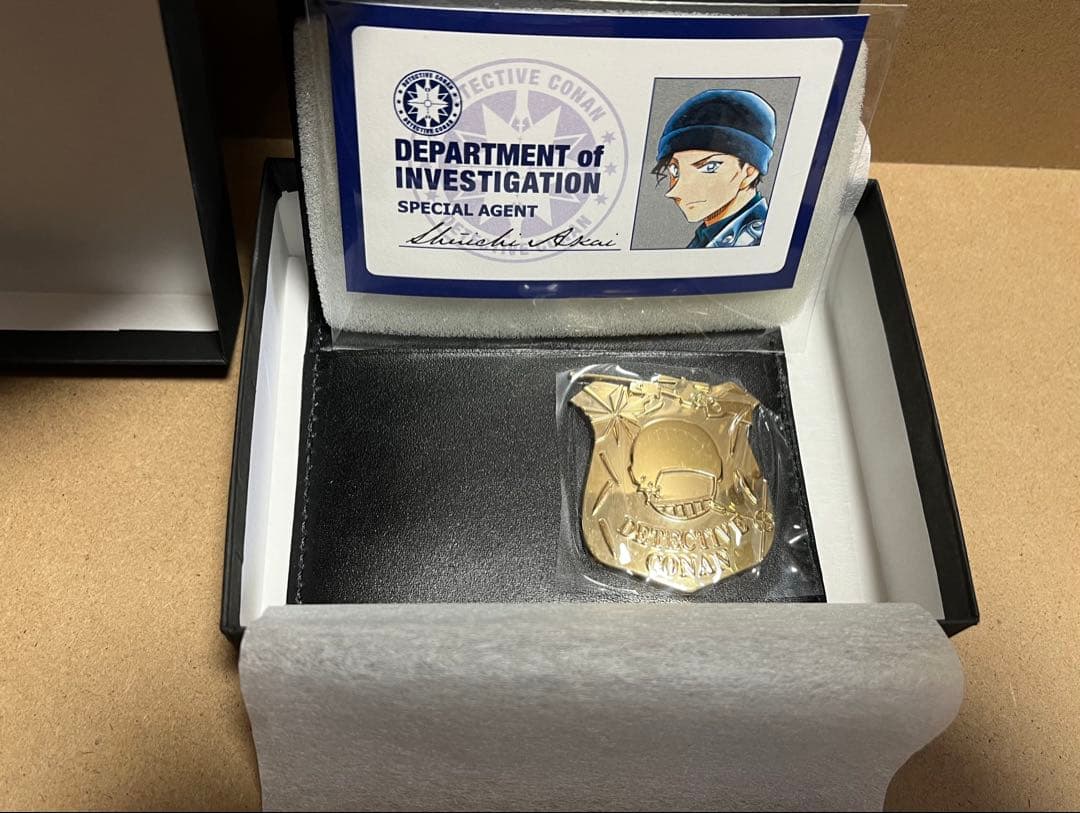 名探偵コナン 本革パスケース 赤井秀一 コナン 本革 パスケース