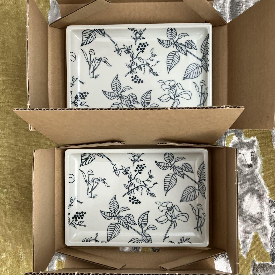 新品未使用 Lehti artek 平長皿 2枚セット 印判 東屋 scope