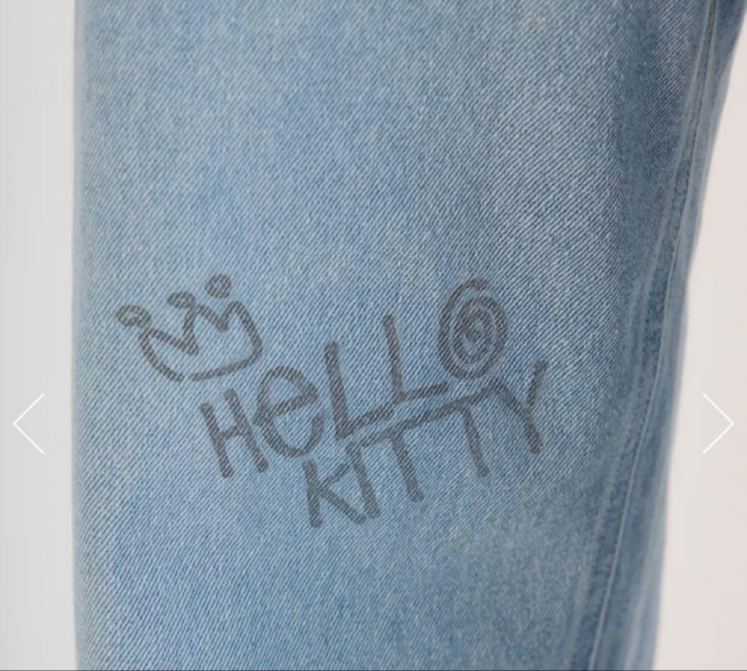 新品♪RCWB☆キティちゃん刺繍デニムパンツ - メルカリ