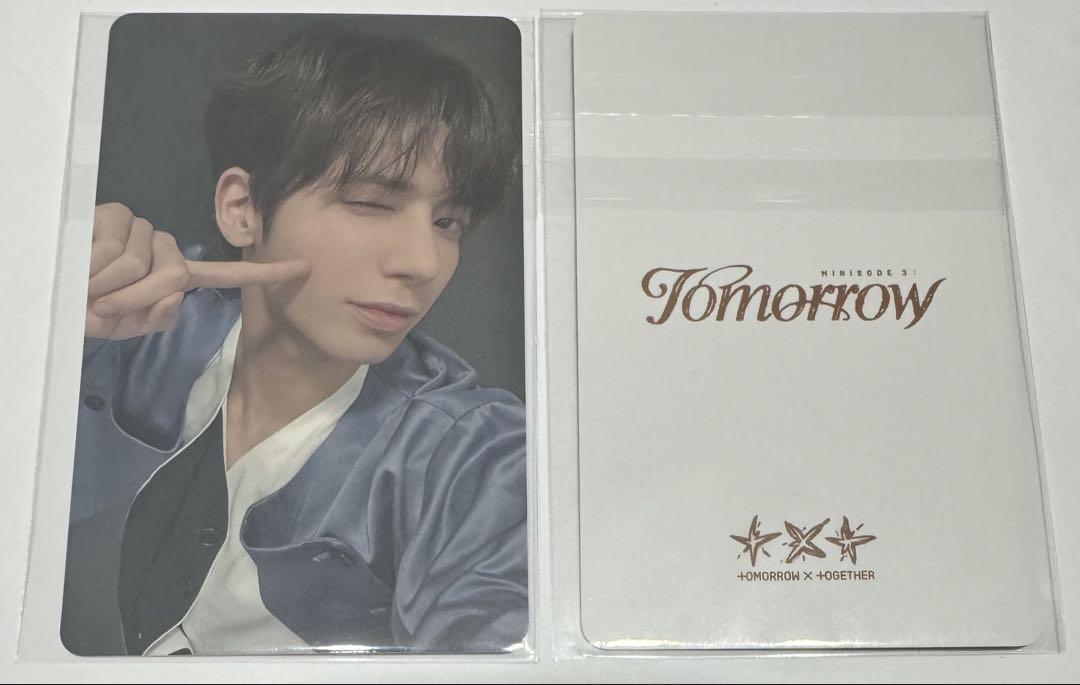 TXT TOMORROW weverse japan ラキドロ トレカ テヒョン - メルカリ