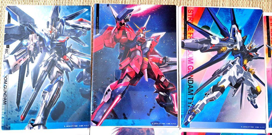 ガンダムSEED FREEDOMクリアビジュアルポスター1 全16種コンプセット